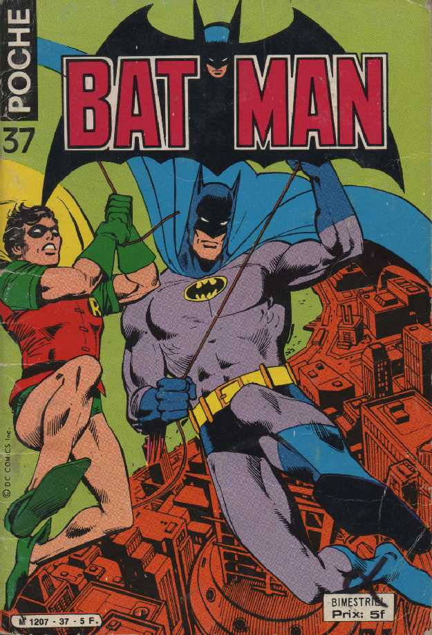 Scan de la Couverture Batman Poche n 37